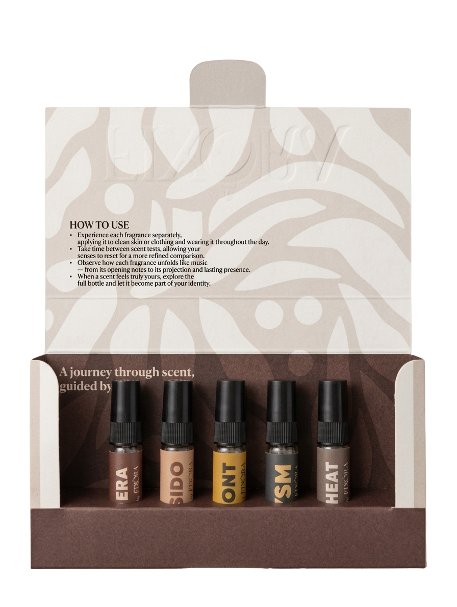 Fixora Discovery Set — 5 Signature Scents (5 x 5ml)